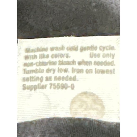 A.N.A. A New Approach Sheer Black Cotton Polyester Cuffed Sleeve Tee Size PS - Picture 8 of 8